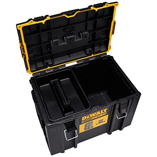 デウォルト(DeWALT) タフシステム2.0 システム収納BOX Lサイズ 工具箱 収納ケース ツールボックス DS400 積み重ね収納 DWST83342-1｜k-ko-bo｜05