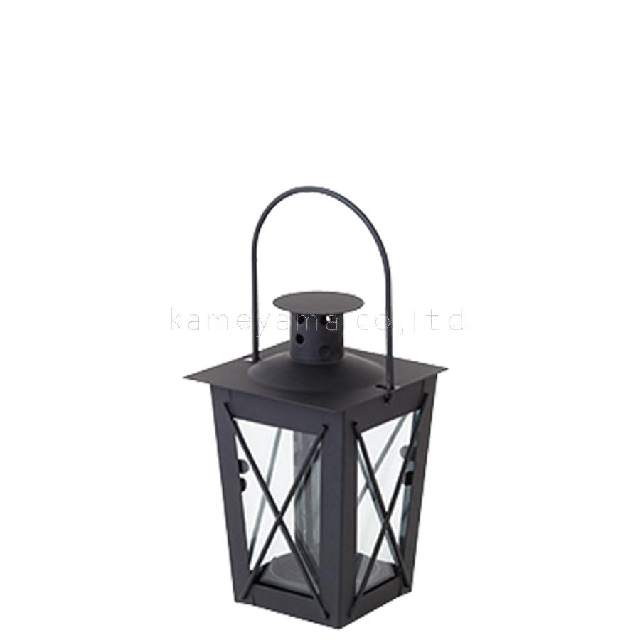 カメヤマキャンドル ミニパティオランタン「ブラック」カメヤマ