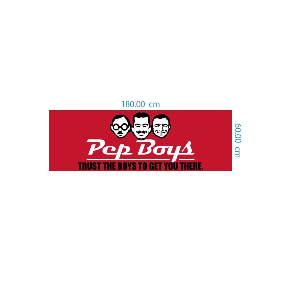 Pep Boysバナー1 アメリカ ガレージ バナーシリーズ Pepboy01 アメリカ雑貨のk Lab 通販 Yahoo ショッピング