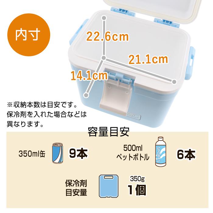 クーラーボックス 小型コンパクト一人用 ブルー 水色 青 かっこいい おしゃれ クーラーバッグ クーラーアイセル 7l アイスブルー A6141j3234 ベリベリモッコ 通販 Yahoo ショッピング