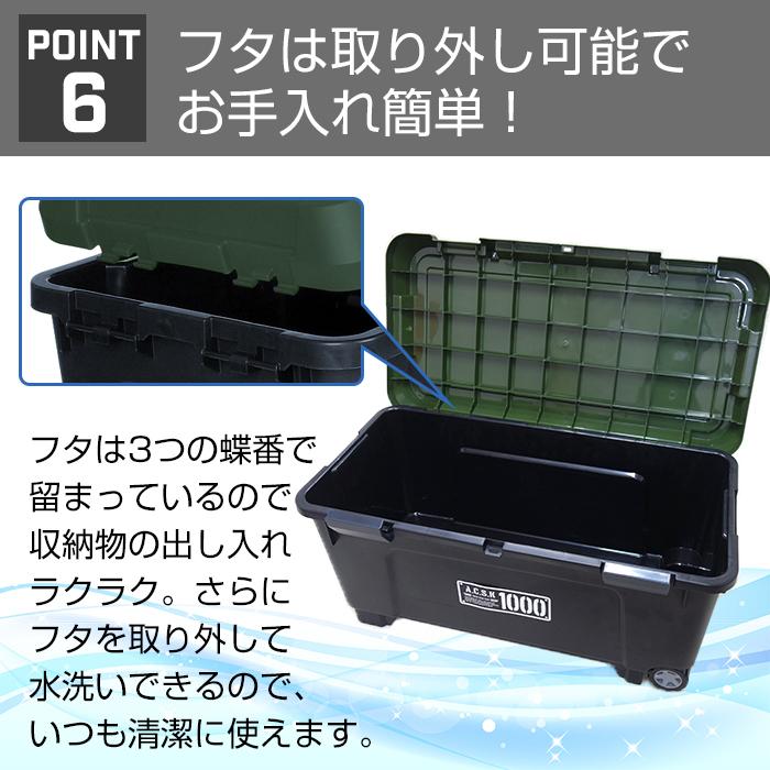 JEJアステージ (セット特価)収納ボックス ツールストッカー 1000(同色4