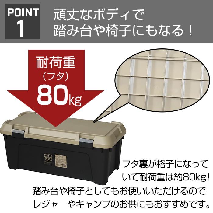 JEJアステージ (セット特価)収納ボックス ツールストッカー 800(同色4