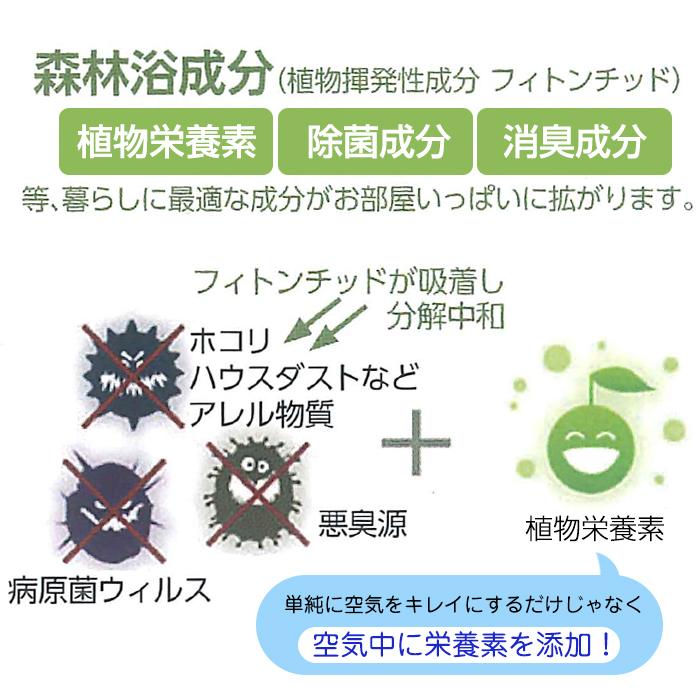 抗菌 除菌 消臭 空気サプリメント フィトンエアーミニ （メーカー直送