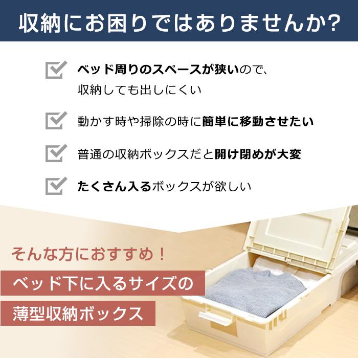 JEJアステージ ベッド下収納ボックス 収納ケース 収納ボックス