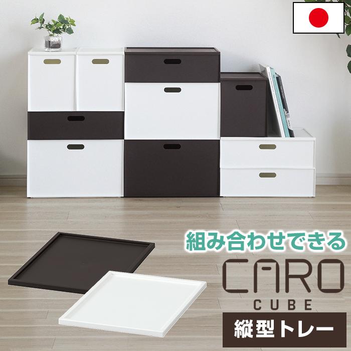 JEJアステージ 収納ボックス 収納ケース カロキューブ 縦型トレー フタ