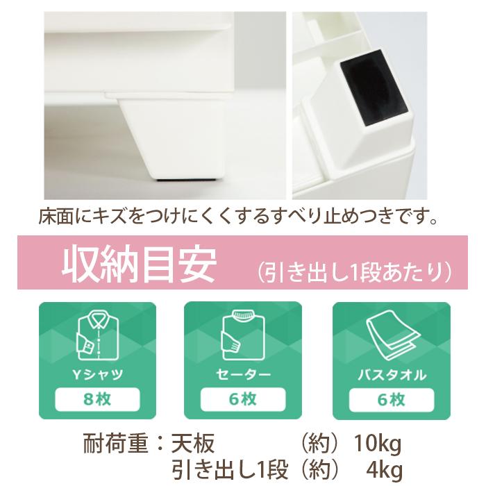 収納ボックス 収納チェスト 収納ケース 衣類収納 インテリア収納 衣替え 引き出し収納(カラースタイルチェスト5段)ＪＥＪアステージ 日本製 国産_6