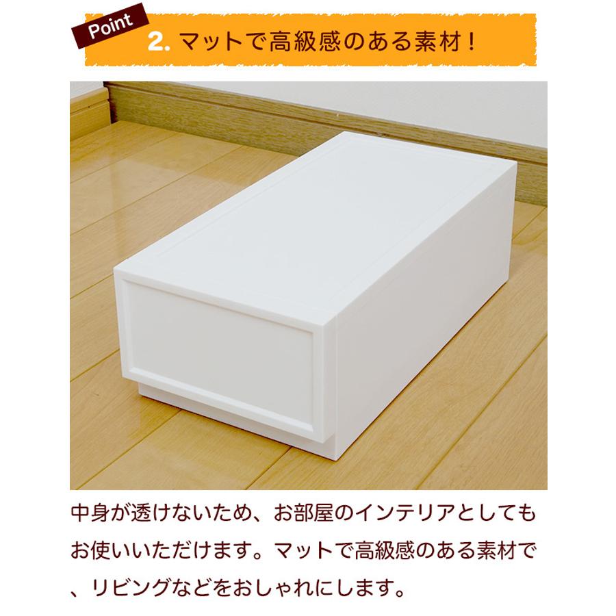 収納ボックス 収納チェスト 1段 収納ケース 衣装ケース 引き出し収納(ファボーレヌーヴォチェストＳ１２０)幅18奥行36×高さ12.3cm | JEJアステージ | 11