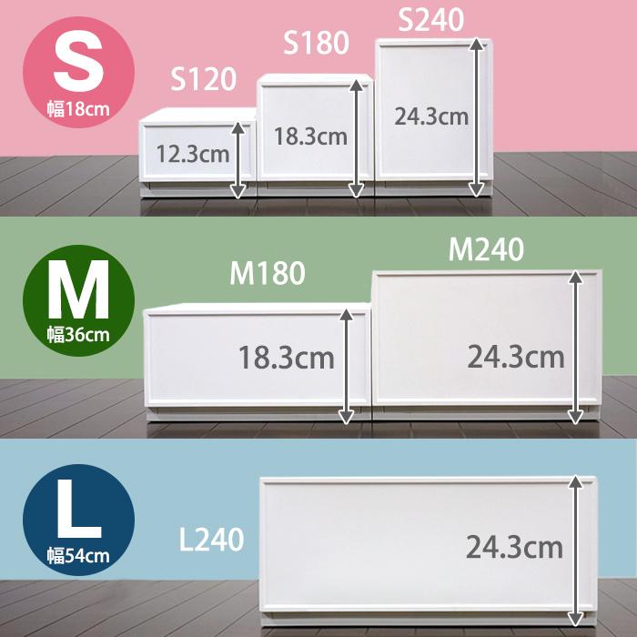 収納ボックス 収納チェスト 1段 収納ケース 衣装ケース おしゃれ 引き出し収納 プラスチック(ファボーレヌーヴォチェストS180)(約)幅18奥行36高さ18.3cm|k-lalala|18