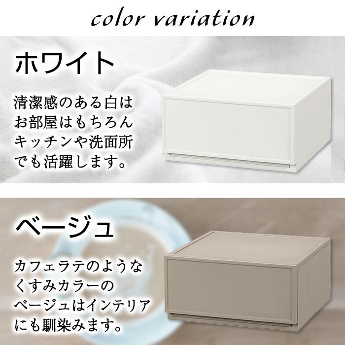 収納ボックス 収納チェスト 1段 収納ケース 衣装ケース 引き出し収納(ファボーレヌーヴォチェストＭ１８０)幅36cm奥行36cm高さ18.3cm | JEJアステージ | 16