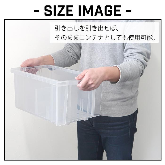 収納ボックス 収納ケース 工具箱 引出し収納 コンテナボックス 引出しコンテナ ロックストッカー #25(同色2個セット) LS-25 日本製 | JEJアステージ | 12