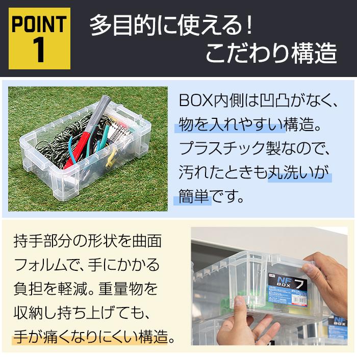 JEJアステージ 収納ケース 収納ボックス コンテナ NFボックス #7