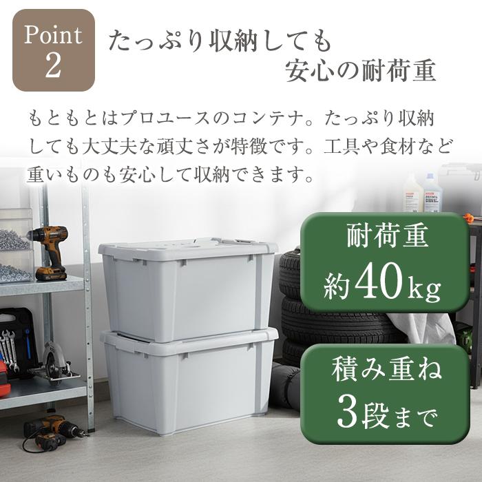 JEJアステージ 収納ボックス 収納ケース ノルドX #50 バックル付き