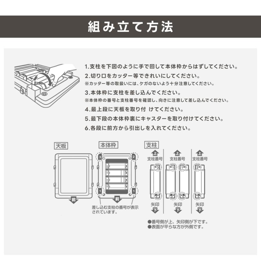 ＼2月特価／収納ボックス 収納チェスト 5段(シーズユニット5段パイプハンガー付) キャスター付き チェスト 収納ケース 衣類収納 引き出し収納 | JEJアステージ | 13