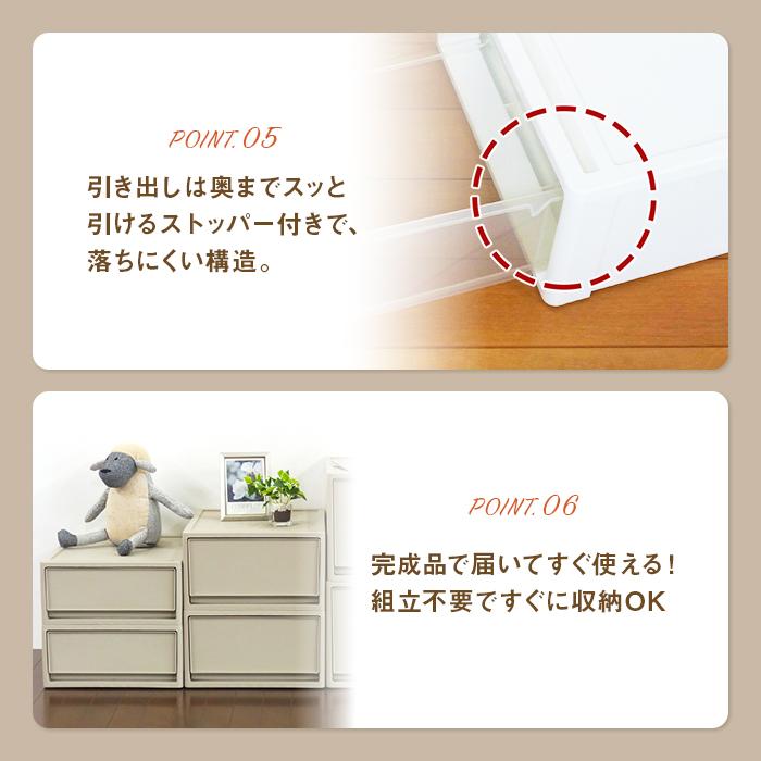 JEJアステージ 収納ボックス 衣装ケース 収納ケース チェスト 1段