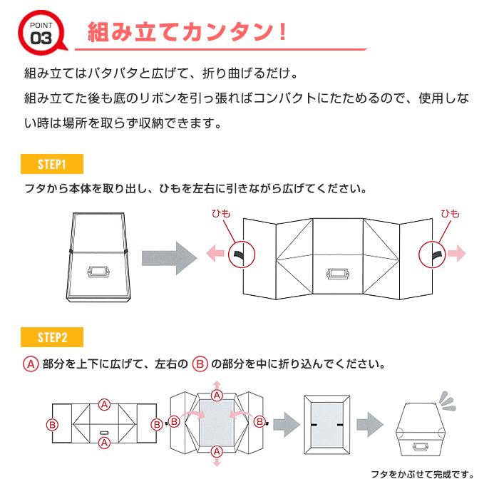 Toffy (セット特価)収納ボックス マジックボックス L(同色3個セット