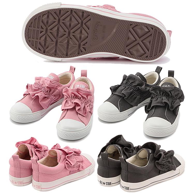 CONVERSE 靴 コンバース ピンク 24cm インヒール フリル CONVERSE 靴 コンバース ピンク 24cm インヒール フリル