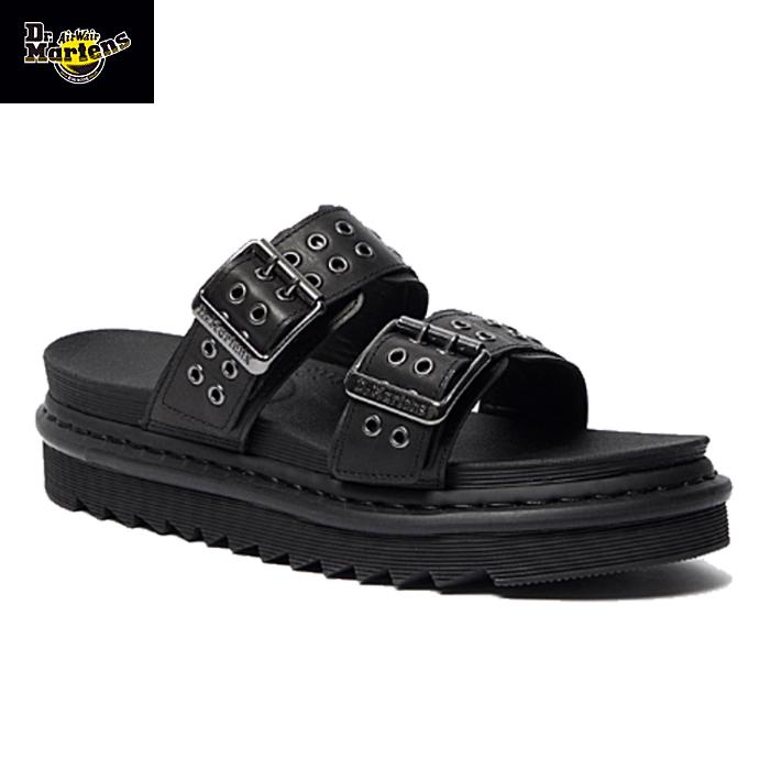 Dr Martens ドクターマーチン スライドサンダル マイルス Dr Martens Myles Hardware メンズ レディース 厚底 サンダル 靴のリード Paypayモール店 通販 Paypayモール