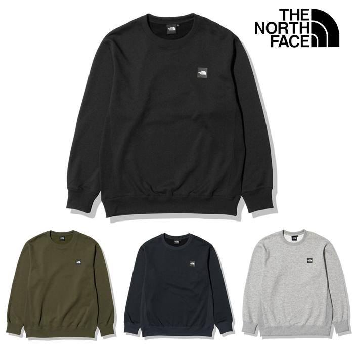 THE NORTH FACE ザ・ノースフェイス メンズ スクエアロゴクルー THE NORTH FACE ザ・ノースフェイス メンズ スクエアロゴクルー