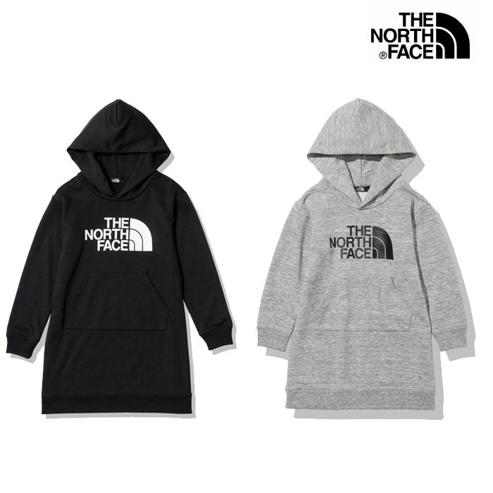 THE NORTH FACE スウェットワンピ　Tシャツワンピ　キッズ　セット THE NORTH FACE（ザ ノースフェイス） キッズ ガールズロゴワンピース