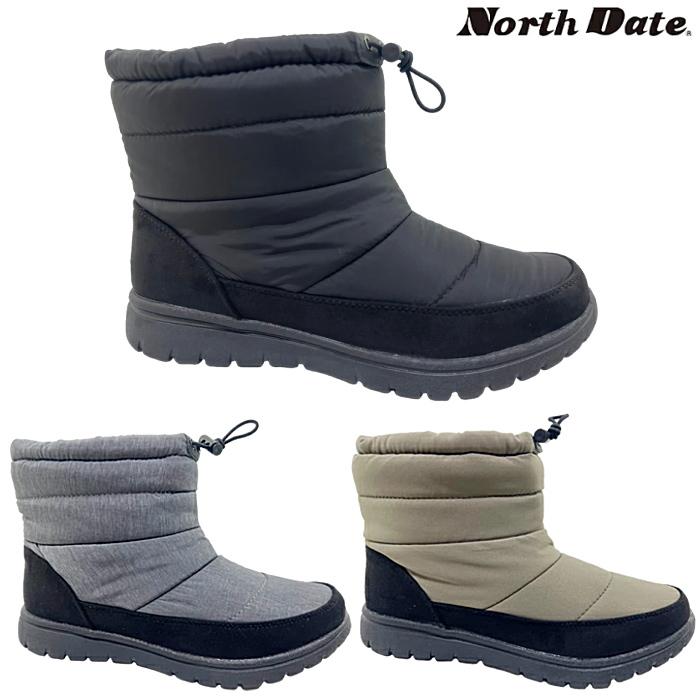 NORTH DATE（ノースデイト） レディース ウインターブーツ 防滑 防水