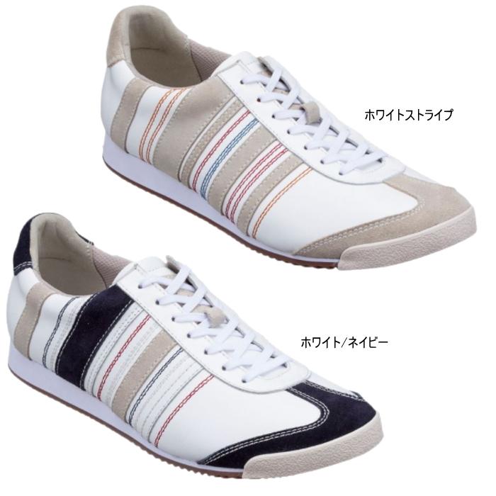 REGAL（リーガル） メンズ レザー スニーカー レースアップ 本革 靴