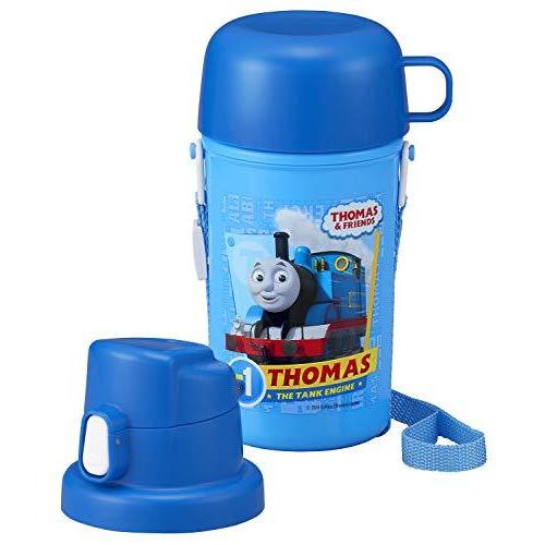 OSK マグボトル 水筒2WAY きかんしゃトーマス 450ml [キャップヲカエテノミカタガエラベル] 日本製 SC-450BC｜k-market