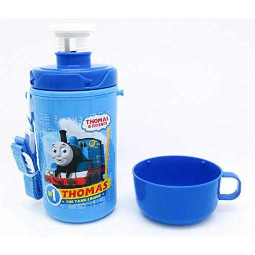 OSK マグボトル 水筒2WAY きかんしゃトーマス 450ml [キャップヲカエテノミカタガエラベル] 日本製 SC-450BC｜k-market