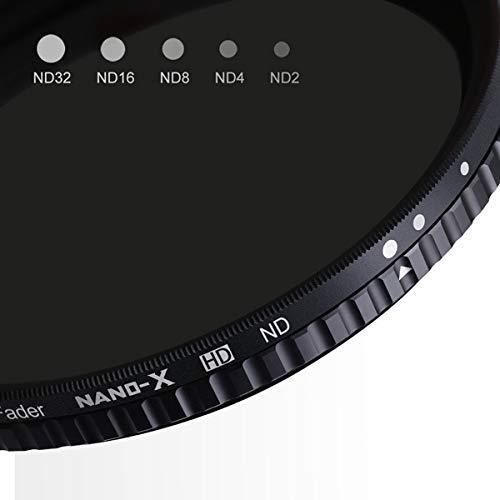 KF Concept NANO-X バリアブル(可変式) NDフィルター 67mm 減光範囲 ...