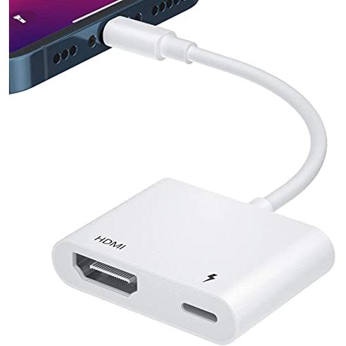 iPhone HDMI 変換 アダプタ lightning Digital AVアダプタ HDMI 変換 ケーブル ライトニング hdmi