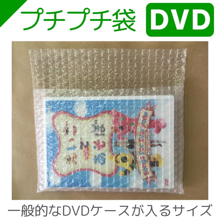 プチプチ プチプチ袋 DVDサイズ 225mm×155mm+60mm 1000枚 川上産業
