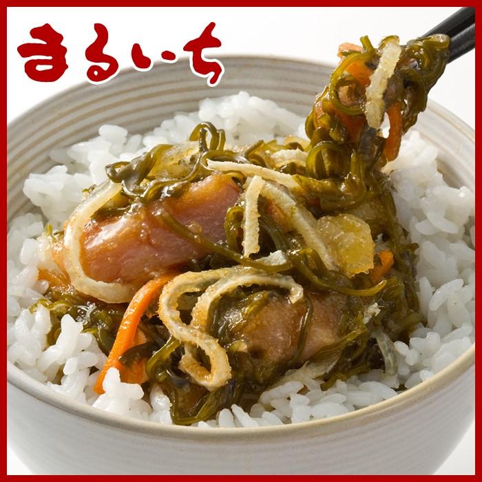 まるいち めんたい博多漬 トラフグ皮めかぶ (ゆず入り) 180g ギフト 贈り物 プレゼント ご飯のお供 松前漬 人気 グルメ お取り寄せ 明太子 応援|k-maruichi|02