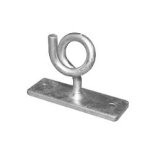 清川工業 架線材料 C型金物 引留用フック金物 2つ穴 CK2 [56472] | 