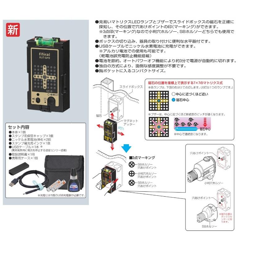 未来工業 磁石探知器 BUT-SP3 マグネットアッター [MRI018886