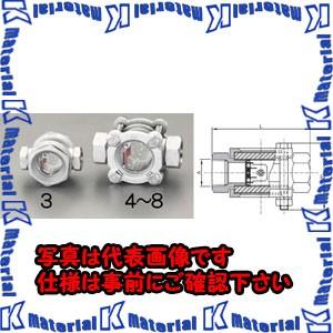 【P】【代引不可】【個人宅配送不可】ESCO(エスコ) PT1/2"[フラッパー式]サイトグラス(ステンレス製) EA469SD-4 [ZES011548]