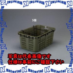 ESCO(エスコ) 808x553x370mm/119.6L コンテナ(OD/5個) EA506AB-19E [ZES012784]