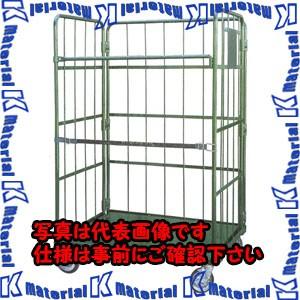 【P】【代引不可】【個人宅配送不可】ESCO(エスコ) 800x600x1700mm イージーコンテナ(スチール製) EA520LB-11 [ZES014078]