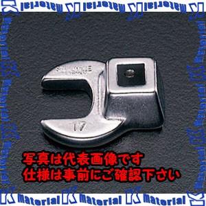 送料無料日本正規品 【P】【代引不可】【個人宅配送不可】ESCO(エスコ) 3/8sqx27mm [CROW-FOOT]スパナ EA617YS-27 [ZES025009]