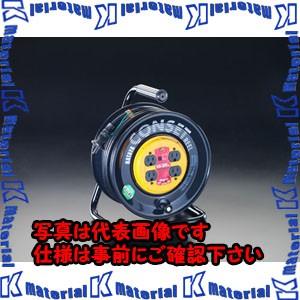 【代引不可】【個人宅配送不可】ESCO(エスコ) AC125V/15A/30m コンセント固定リール(漏電遮断) EA815FC-30 [ZES039613]