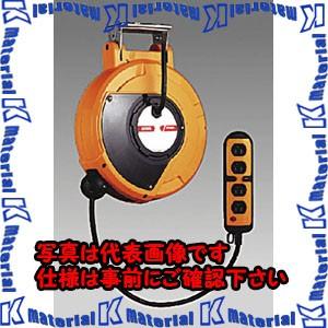 【P】【代引不可】【個人宅配送不可】ESCO(エスコ) AC125V/15Ax 10m 自動巻リール付コンセント EA815SS-3A [ZES039826]