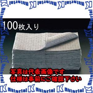 【P】【代引不可】【個人宅配送不可】ESCO(エスコ) 410x510 mm 吸収マット(油・液体用/100枚) EA929DD-11 [ZES049248]