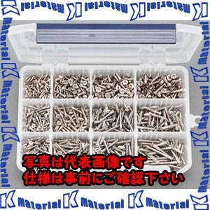 【P】【代引不可】【個人宅配送不可】ESCO(エスコ) M2.7-M3.8 皿頭木ねじセット(ステンレス) EA949EJ-7 [ZES057382]
