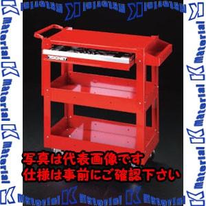 【代引不可】【個人宅配送不可】ESCO(エスコ) 720x410x853mm/ 3段 ツールワゴン EA956AD [ZES064564]