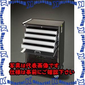 ESCO(エスコ) 680x460x1000mm/4段 ツールワゴン EA956BB-1