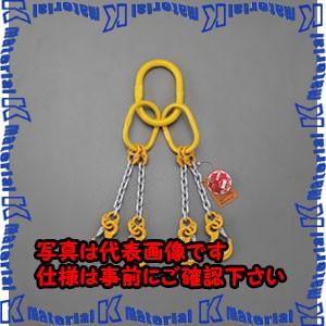【P】【代引不可】【個人宅配送不可】ESCO(エスコ) 4.1tonx1.5m スリングチェーン(４本懸け) EA981VE-15A [ZES067838]
