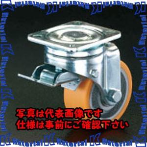 【代引不可】【個人宅配送不可】ESCO(エスコ) 150mm キャスター(自在金具・前輪ブレーキ付) EA986KG-3 [ZES069895]