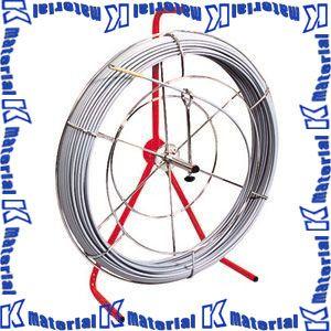 JEFCOM ジェフコム GL-0705RS 地中線工具 シルバーグラスライン 小型φ7mm (50m) DENSAN デンサン [JEF0103]