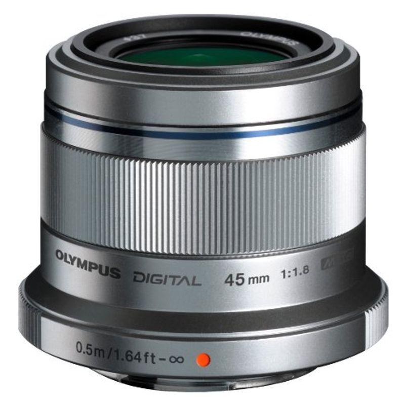 OLYMPUS 単焦点レンズ M.ZUIKO DIGITAL 45mm F1.8 シルバー