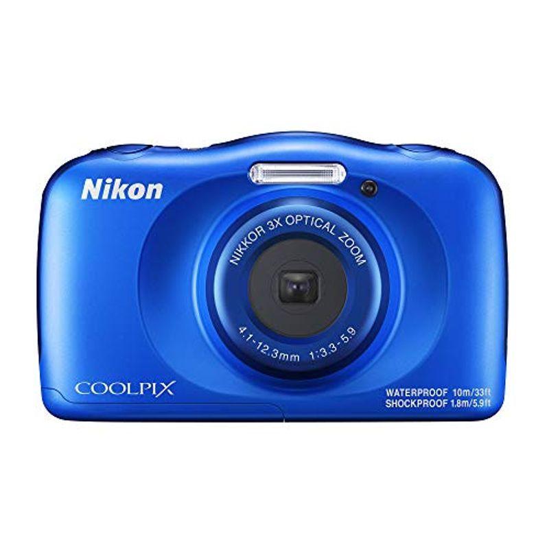 素晴らしいNikon デジタルカメラ COOLPIX W150 防水 W150BL クールピクス ブルー