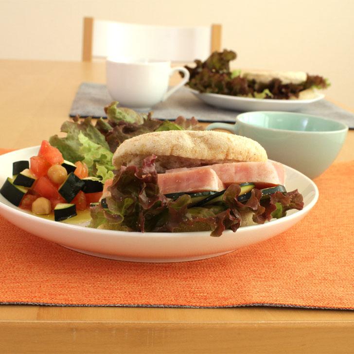 サンベルム PallyPally ランチョンマット OR オレンジ K72516