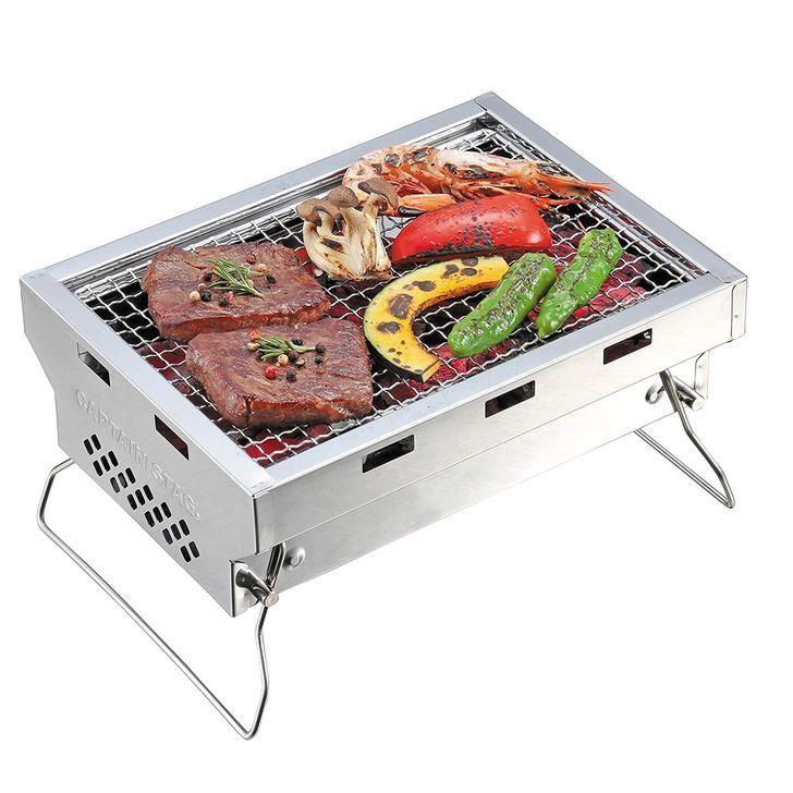 CAPTAIN STAG（キャプテンスタッグ） ◎ パール金属 ステン ソログリル